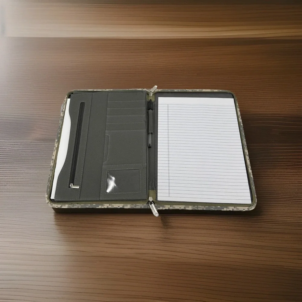 Desert Bighorn 2023 Council Meeting Digital Camo Portfolio With Note Pad